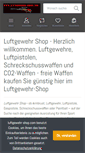 Mobile Screenshot of luftgewehr-shop.com